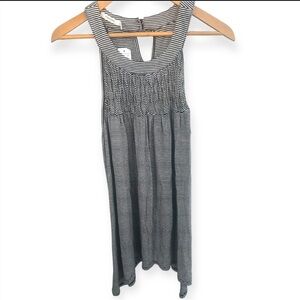 Maurices Navy and White Striped Mini Dress